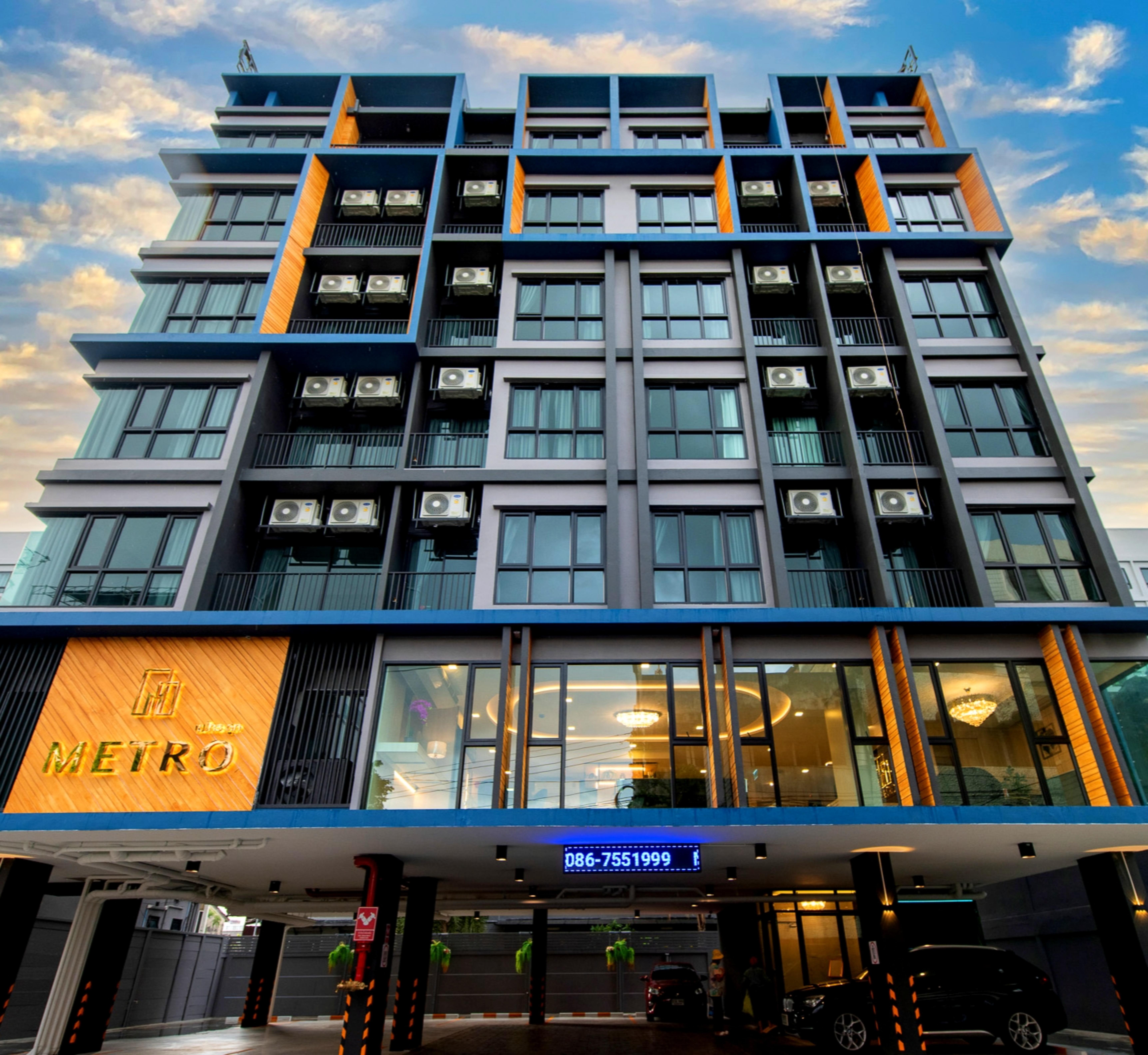 Metro Hotel Ratchada 36 Bangkok Exterior photo